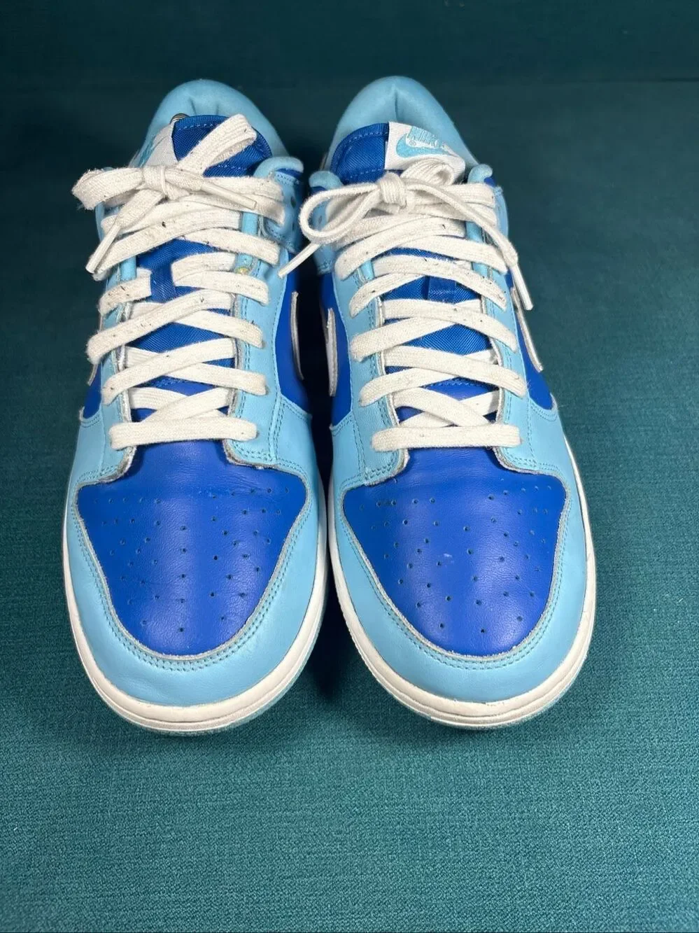 Nike Dunk Low Argon Flash Light Blue Men's Size 10.5 Sneakers DM0121-400